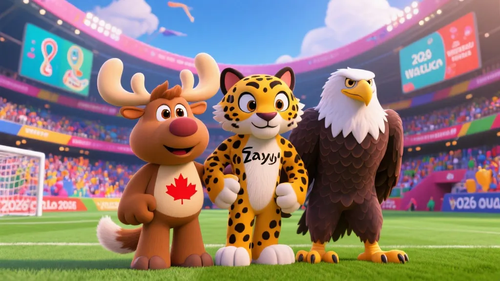 揭秘2026世界杯吉祥物：Maple、Zayu与Clutch背后的文化密码与狂欢寓意